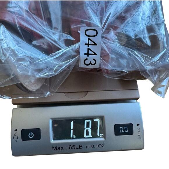 NWOT Earth Origins Carey Block Heel Perforated Strappy Sandals Bright Coral 9 - Picture 15 of 15